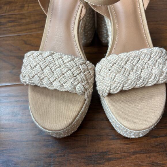 Dolce Vita Women’s Walley Heeled Sandal Sz 9 Espadrille Block Heel - Picture 3 of 11